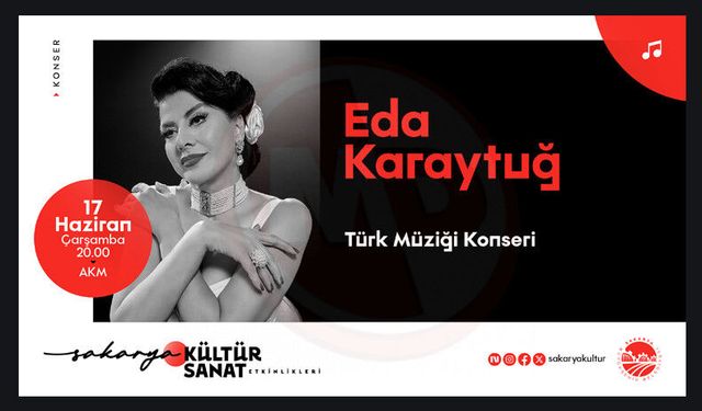AKM’de Eda Karaytuğ ile Türk müziği rüzgârı esecek