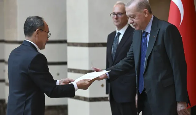 Erdoğan, Büyükelçilerin güven mektuplarını kabul etti