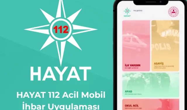 HAYAT 112 bir ayda 600 bini aştı