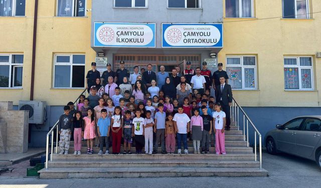 Jandarmadan miniklere çevre dersi