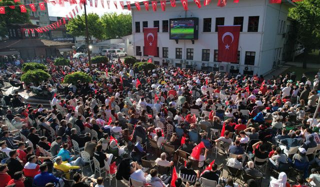 Sakaryalıların milli maç heyecanı