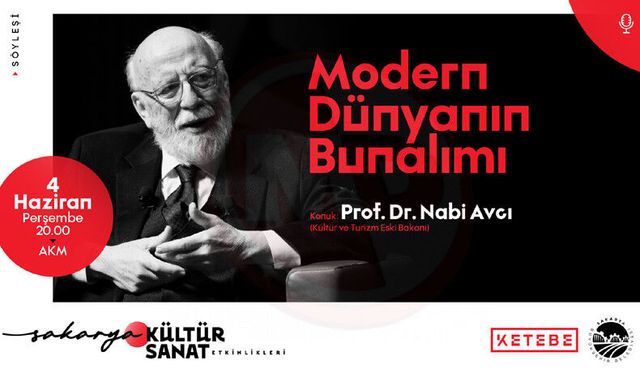 Prof. Dr. Nabi Avcı, Sakaryalılarla buluşacak
