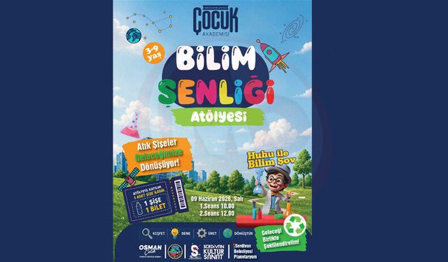 Serdivan Planetaryum’da Bilim Şenliği coşkusu
