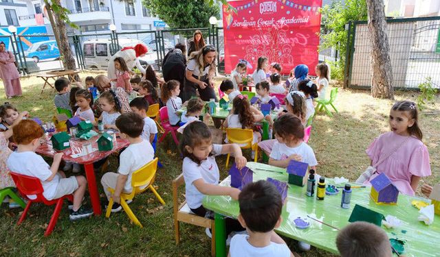 Serdivan Çocuk Akademisi’nden miniklere eğitici ve eğlenceli atölyeler