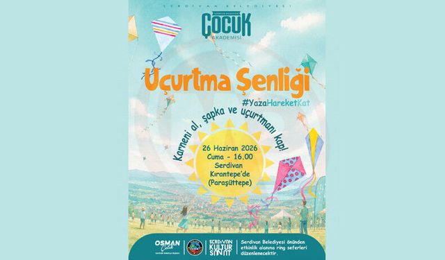 Serdivan’da Uçurtma Festivali coşkusu