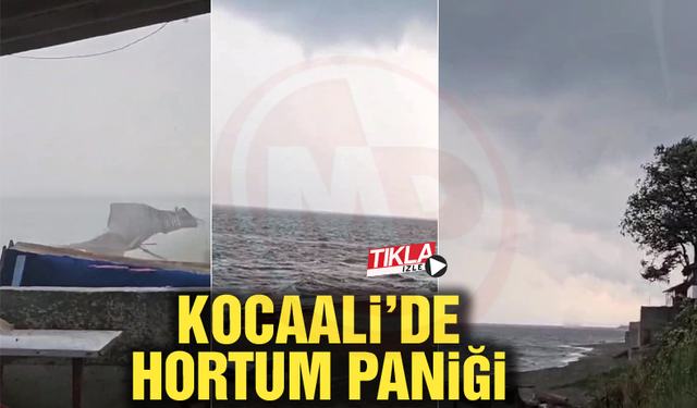Kocaali'de hortum paniği