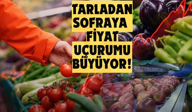 Elma 5 kat, çilek 4 kat daha pahalı