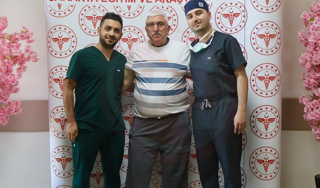 SEAH’da mikrocerrahiyle bacağı amputasyondan kurtarıldı