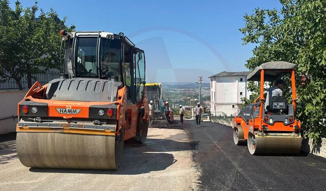 Serdivan’da üstyapı çalışmaları sürüyor