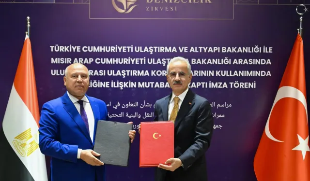 Türkiye ile Mısır arasında ulaştırma koridorları için iş birliği