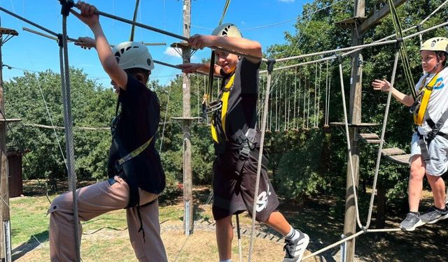Yaz kurslarının adresi Macera Park oldu