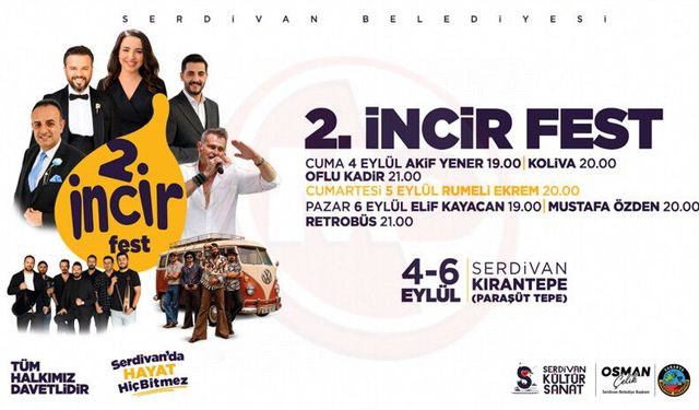 Serdivan’da 2. İncir Festivali için hazırlıklar tamamlanıyor