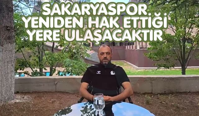 "Sakaryaspor bu şehrin en büyük markasıdır!"