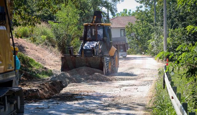 SASKİ, Aşağıdereköy’ün altyapısını 20 milyon liralık yatırımla yeniliyor
