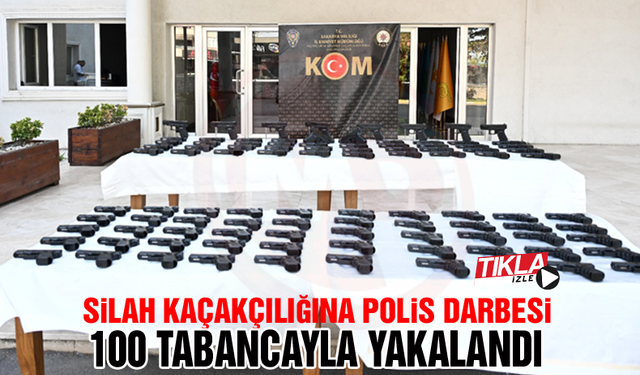 Silah kaçakçılığına polis darbesi!