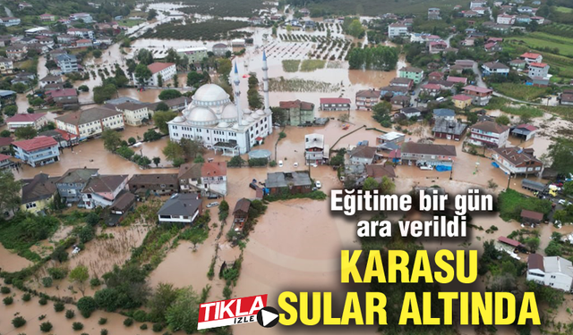 KARASU SULAR ALTINDA!