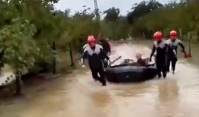 Mahsur kalan 4 kişi böyle kurtarıldı