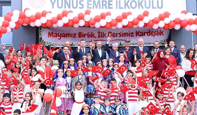 İlköğretim Haftası Yunus Emre İlkokulunda coşkuyla kutlandı