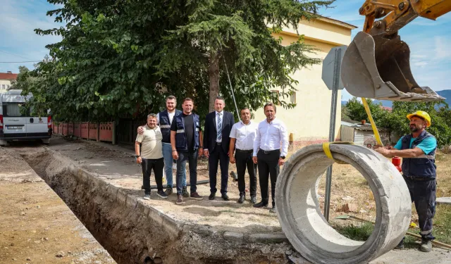 Pamukova'da yağmur suyu projesinde sona gelindi