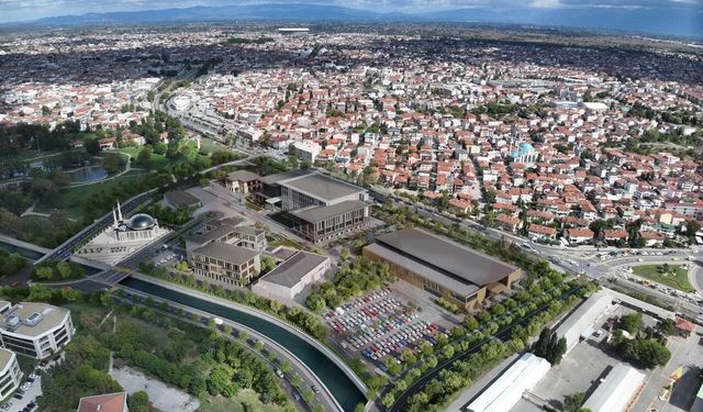 Raylar dönüşüyor, merkeze yemyeşil bir koridor geliyor