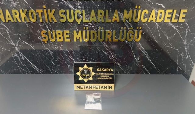 Sakarya’da uyuşturucu operasyonu!