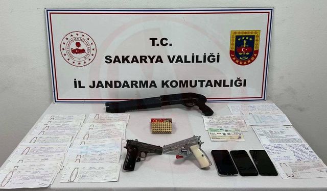 Sakarya’da tefecilik operasyonu!