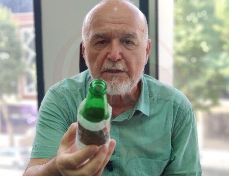 "Bu şişe gözünüze girsin!"