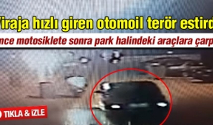 Alkollü sürücü terör estirdi