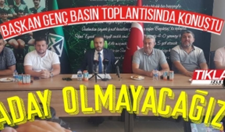 Başkan Genç önemli açıklamalarda bulundu