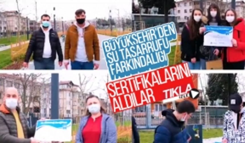 Büyükşehir’den su tasarrufu farkındalığı