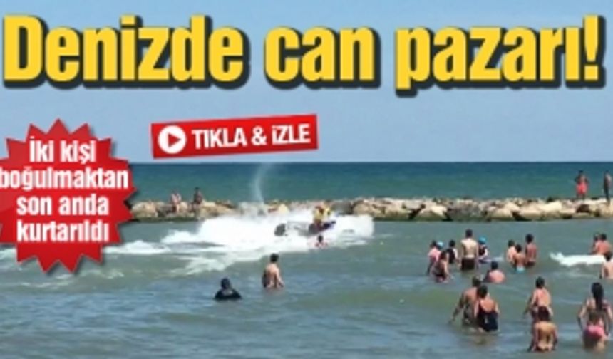 Denizde can pazarı