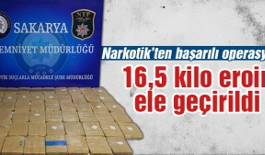 Narkotik'ten başarılı operasyon