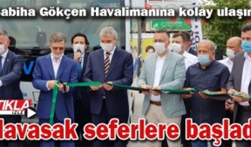 Havasak Sabiha Gökçen seferlerine başladı