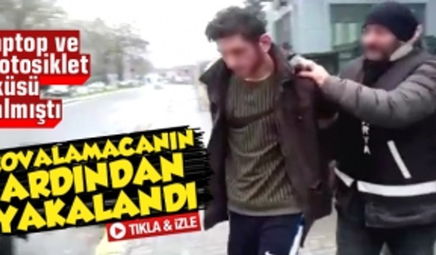 Kovalamacanın ardından yakalandı