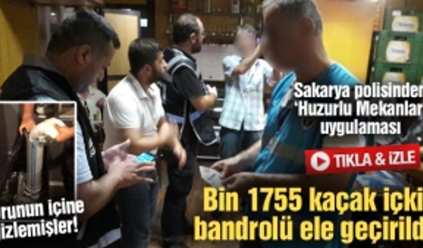 Sakarya polisinden ‘Huzurlu Mekanlar’ uygulaması