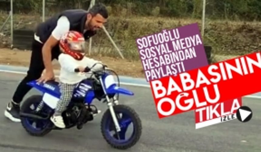 Sofuoğlu sosyal medya hesabından paylaştı