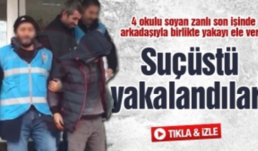 Suçüstü yakalandılar!