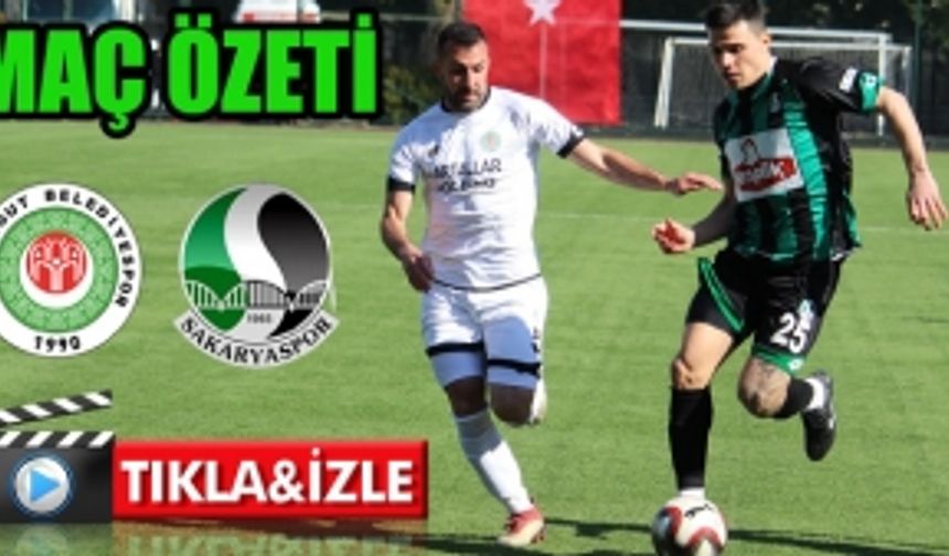 Etimesgut Belediyespor- Sakaryaspor maç özeti