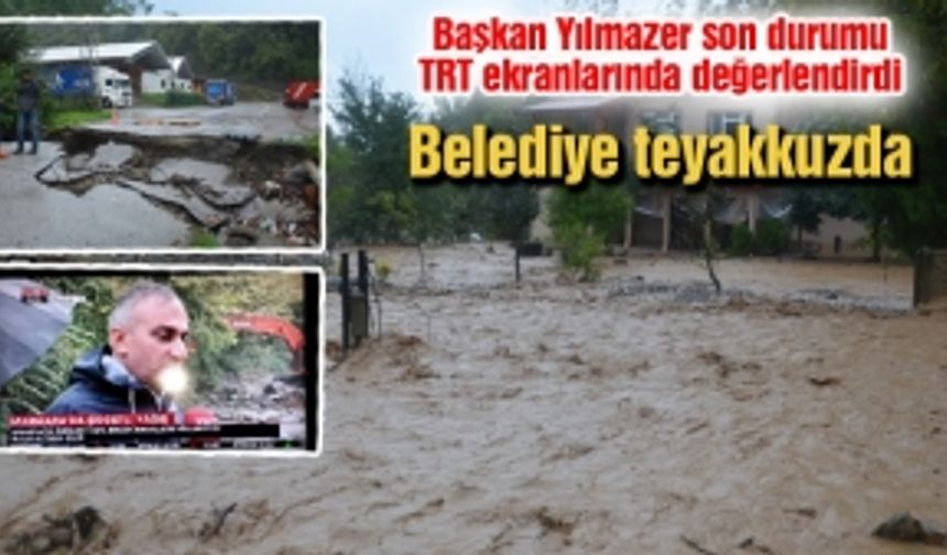 Başkan Yılmazer son durumu TRT ekranlarında değerlendirdi