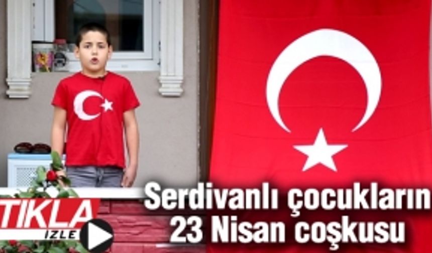 Başkan Alemdar 23 Nisan’ı İstiklal Marşıyla kutladı