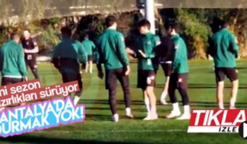 Sakaryaspor'un yeni sezon hazırlıkları sürüyor