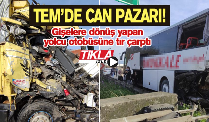 TEM’de can pazarı