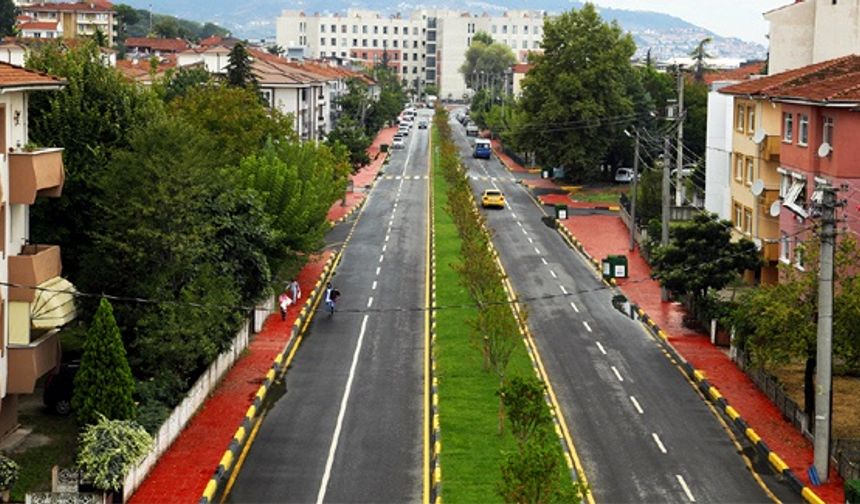 Bağlar Caddesi sil-baştan yenilendi