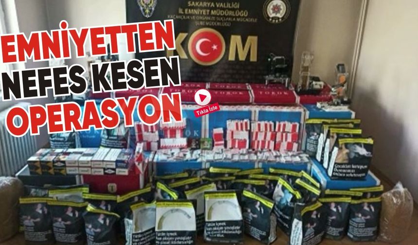 EMNİYETTEN NEFES KESEN OPERASYON!