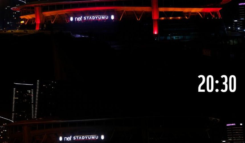 Işıklar kayıplarımız için kapandı!