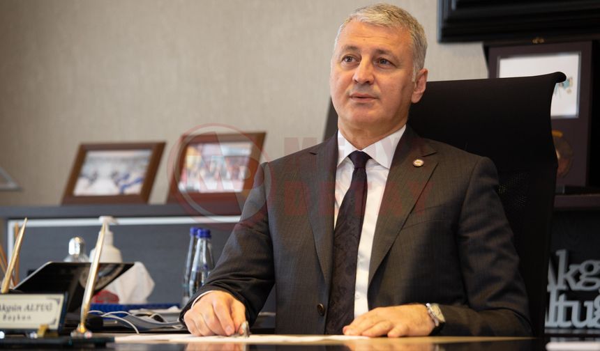 Başkan Altuğ açıklanan 100 milyar TL finansman paketini değerlendirdi