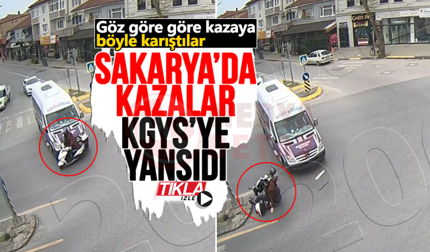 Göz göre göre kazaya işte böyle karıştılar