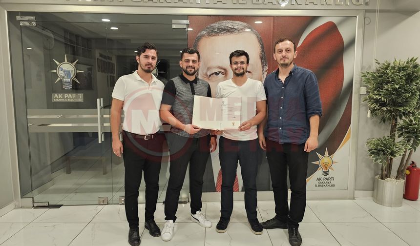 AK Parti Serdivan Gençlik Kolları'nda değişim