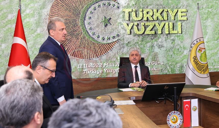 Orman yangınlarıyla mücadele konuşuldu