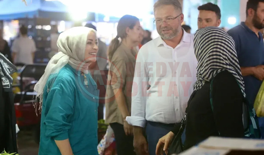 Vekil Erdoğan’dan  teşkilat ve esnaf ziyareti!